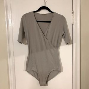 Wilfred Free by Aritzia wrap front bodysuit